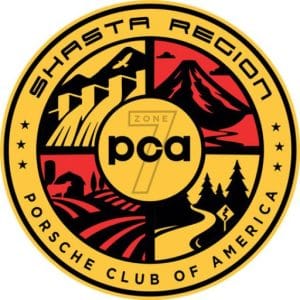 Shasta Region - Porsche Club of America Logo Seal